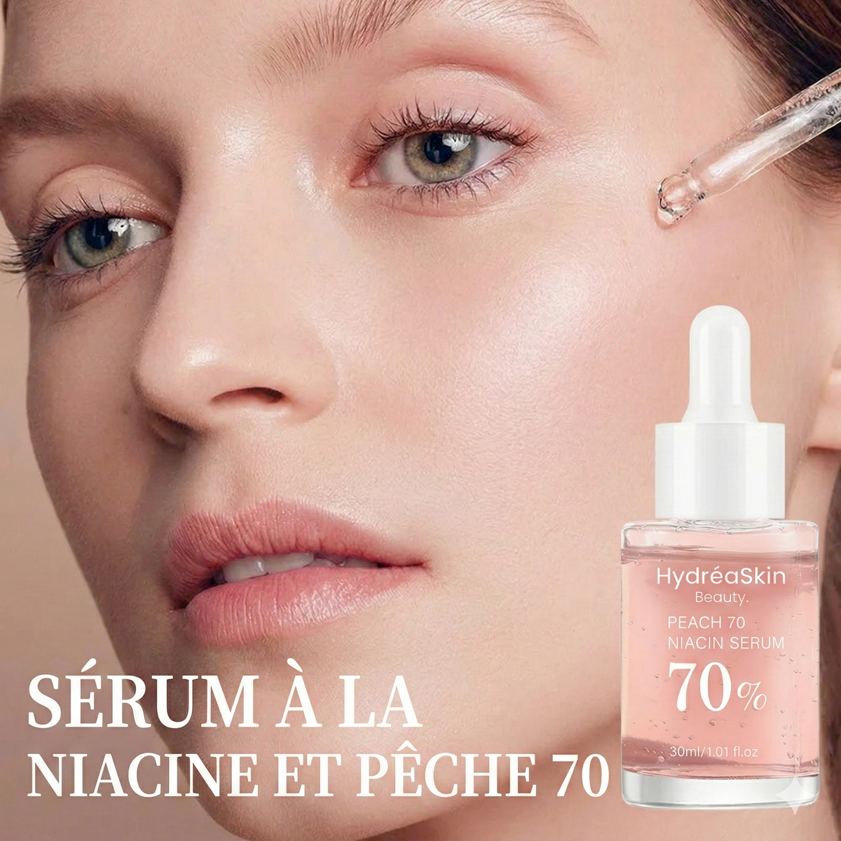 HydréaSerum™ - Sérum Éclat à la Niacinamide
